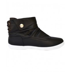 Black Ankle Strap Shoes SH-24